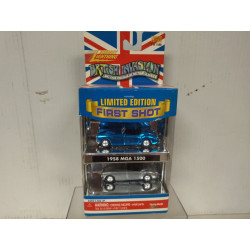 MG MGA 1500 1958 X2 UNITS BRITISH INVASION 19621:64 JOHNNY LIGHTNING