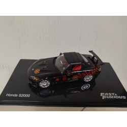 HONDA S2000 CLOSED BLACK FAST & FURIOUS 1:43 ALTAYA IXO