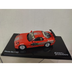 MAZDA RX-7 FD RED FAST & FURIOUS 1:43 ALTAYA IXO