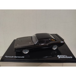 PLYMOUTH BARRACUDA FAST & FURIOUS 1:43 ALTAYA IXO