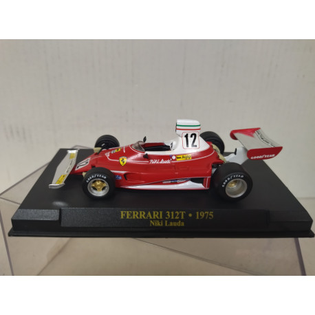 FERRARI 312 T 1975 NIKI LAUDA FORMULA F1 1:43 ALTAYA IXO