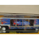 FORD C-500 COE 1956 + MERCURY 1949 CUSTOM FLAMES 1:64 M2 MACHINES