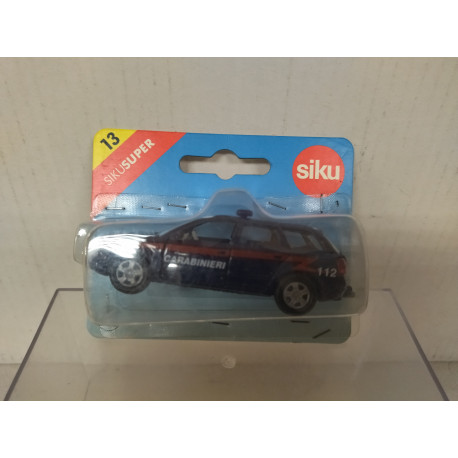 AUDI A4 VARIANT CARABINIERI 1:55/apx 1:64 SIKU 13 BLISTER OPEN