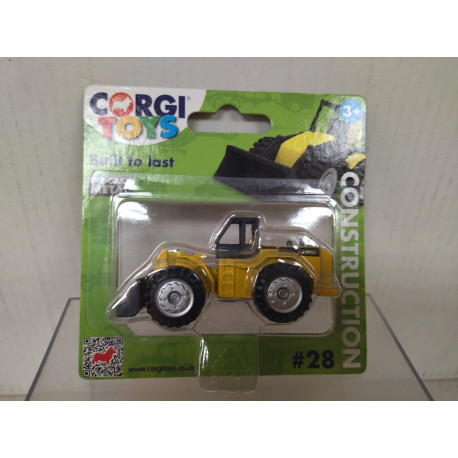 BULLDOZER YELLOW apx 1:64 CORGI TOYS n28 TY669