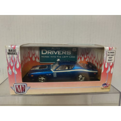 DODGE CHARGER 1971 BLUE DRIVERS 1:64 M2 MACHINES