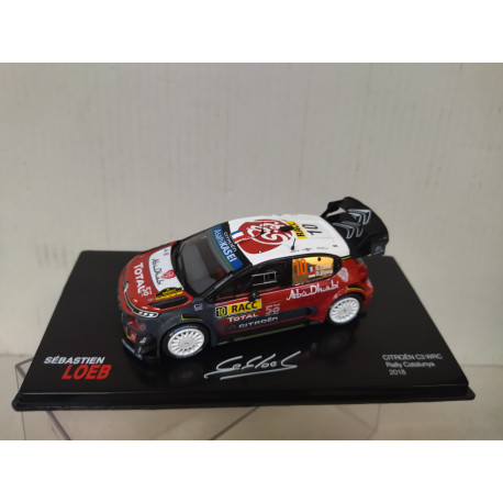 CITROEN C3 WRC 2018 RALLY CATALUÑA LOEB 1:43 ALTAYA IXO