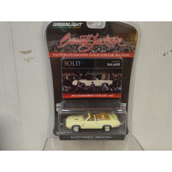 OLDSMOBILE 442 1972 CONVERTIBLE YELLOW BARRETT-JACKSON 1:64 GREENLIGHT