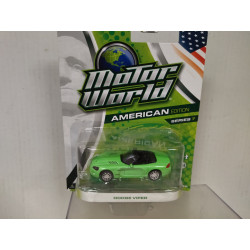 DODGE VIPER CONVERTIBLE AMERICAN EDITION MOTOR WORLD S7 1:64 GREENLIGHT