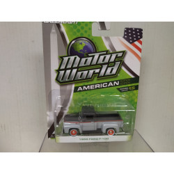 FORD F-100 GREY AMERICAN EDITION MOTOR WORLD S15 1:64 GREENLIGHT