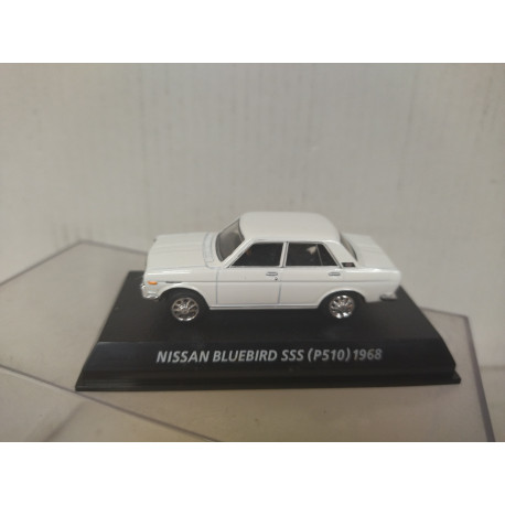 NISSAN BLUEBIRD 1968 SSS P510 WHITE 1:68 KONAMI