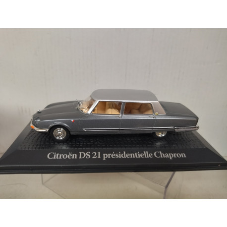 CITROEN DS 21 1969 PRESIDENTIELLE CHAPRON NIXON-DE GAULLE 1:43 NOREV ATLAS