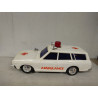 AMBULANCE CAR YONEZAWA 24cm L BOX NO FUNCTION VINTAGE JAPAN TIN TOY