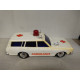 AMBULANCE CAR YONEZAWA 24cm L BOX NO FUNCTION VINTAGE JAPAN TIN TOY