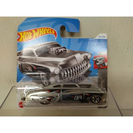 MERCURY 1949 DRAG 2/5 ROLLING METAL 1:64 HOT WHEELS