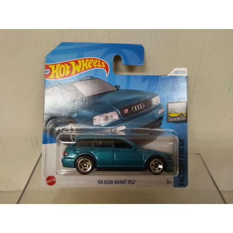 AUDI AVANT RS2 1994 BLUE/GREEN 9/10 FACTORY FRESH 1:64 HOT WHEELS