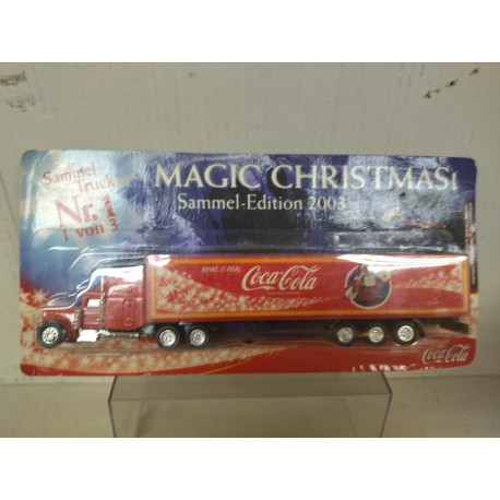 AMERICAN TRUCK 2003 MAGIC CHRISYMAS 1 COCA-COLA 1:87 H0