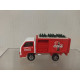 COCA-COLA ROUTE TRUCK apx 1:64 TOMICA 105 NO BOX