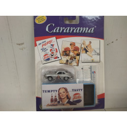 PORSCHE 356 COUPE + TIN BOX PEPSI-COLA 1:72 CARARAMA