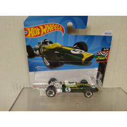 LOTUS TYPE 49 1967 FORMULA F1 8/10 RACE DAY 1:64 HOT WHEELS