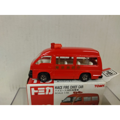 TOYOTA HIACE FIRE CHIEF CAR 1:66/apx 1:64 TOMICA 119