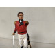 FIG Sir JOHN MOORE 1809 NAPOLEON 1:18 DelPRADO DEFECT/ROTO PLOMO