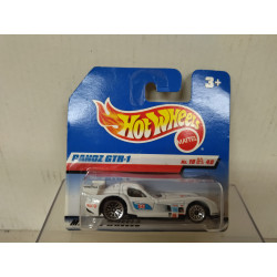 PANOZ GTR-1 WHITE n66 1:64 HOT WHEELS VINTAGE