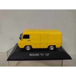 ROCAR TV 12F YELLOW VAN ROMANIA 1:43 DeAGOSTINI IXO