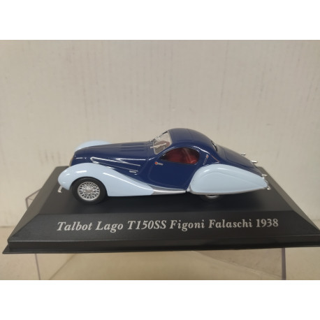 TALBOT LAGO T150SS FIGONI FALASCHI 1938 CLASSIC CARS 1:43 ALTAYA IXO