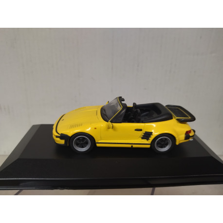 PORSCHE 911 1989 CARRERA SLANT NOSE YELLOW 1:43 HIGH-SPEED CAJA NO ORIGINAL