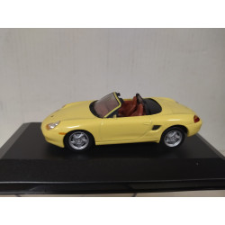 PORSCHE BOXSTER 1997 CABRIOLET YELLOW 1:43 HIGH-SPEED CAJA NO ORIGINAL