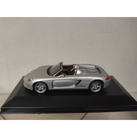 PORSCHE CARRERA GT 2001 CABRIOLET SILVER 1:43 HIGH-SPEED CAJA NO ORIGINAL