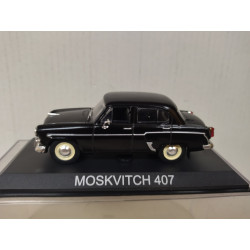 MOSKVITCH 407 BLACK RUSSIAN CARS 1:43 DeAGOSTINI IXO