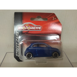 FIAT 500 BLUE STREET CARS 1:64 MAJORETTE