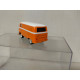 VOLKSWAGEN T1 ORANGE/WHITE 1:64 JOHNNY LIGHTNING TOMY NO BOX