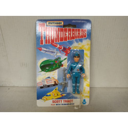 THUNDERBIRDS PILOT SCOTT TRACY WITH THUNDER-STUM MATCHBOX