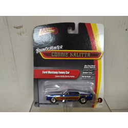 FORD MUSTANG FUNNY CAR BOUNTY HUNTER KALITTA 1:64 JOHNNY LIGHTNING