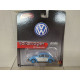 VOLKSWAGEN BEETLE 1966 BLUE/WHITE 1:64 JOHNNY LIGHTNING