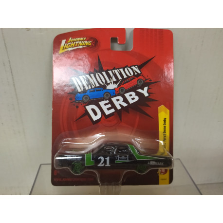 PLYMOUTH FURY 1967 DEMOLITION DERBY 1:64 JOHNNY LIGHTNING