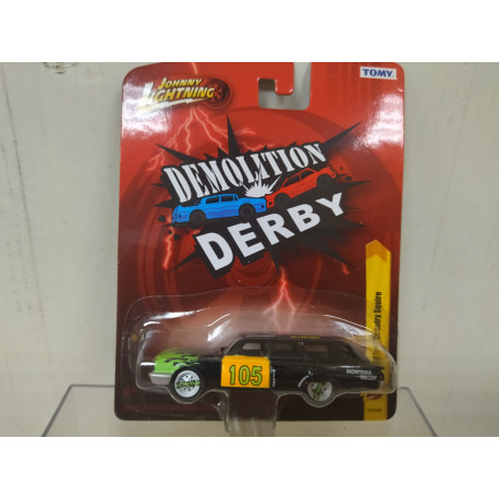 FORD COUNTRY SQUIRE 1960 DEMOLITION DERBY 1:64 JOHNNY LIGHTNING