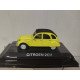 CITROEN 2CV YELLOW 1:43 DeAGOSTINI IXO CAJA NO ORIGINAL