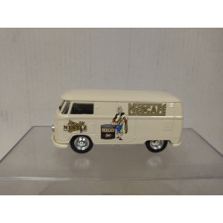 VOLKSWAGEN T1 PANEL VAN NESCAFE apx 1:64 CORGI ALTAYA NO BOX