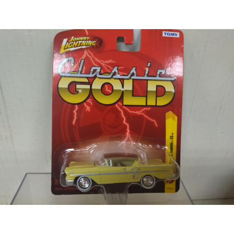 CHEVROLET IMPALA 1958 SS CLASSIC GOLD 1:64 JOHNNY LIGHTNING