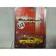 FORD MUSTANG 1965 YELLOW/BLACK THE SPOILERS 1:64 JOHNNY LIGHTNING