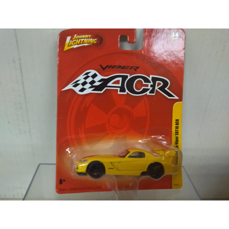 DODGE VIPER 2009 SRT10 ACR YELLOW 1:64 JOHNNY LIGHTNING