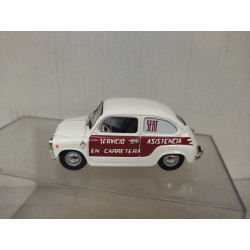 SEAT 600 E 1970 ASISTENCIA CARRETERA 1:43 SALVAT SOLIDO