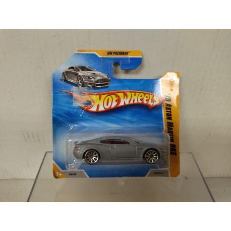 ASTON MARTIN DBS 2010 SILVER 1:64 HOT WHEELS VINTAGE