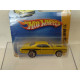 DODGE DEMON 1971 YELLOW 1:64 HOT WHEELS VINTAGE