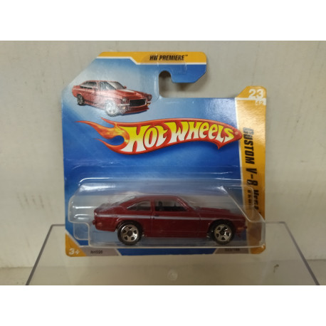 CHEVROLET VEGA V-8 CUSTOM RED 1:64 HOT WHEELS VINTAGE