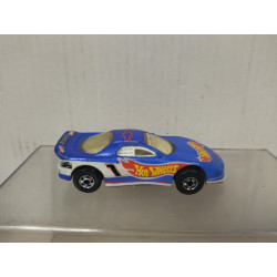 CHEVROLET CAMARO 1993 BLUE/WHITE (2) 1:64 HOT WHEELS MALAYSIA NO BOX