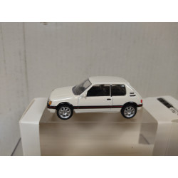 PEUGEOT 205 WHITE WHITE BOX apx 1:64 NOREV 3 INCHES (7,5cm)